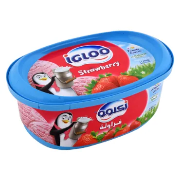 Glace Fraise IGLOO 1L