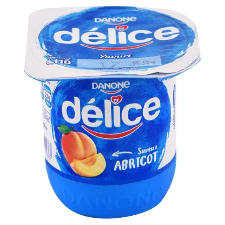 Yaourt aromatisé Abricot DELICE DANONE 110 g