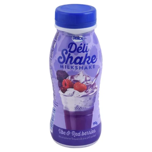 Boisson lactée milkshake Fruits rouges DELICE 190 g