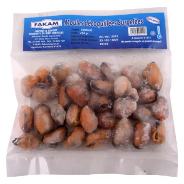 Moules décoquillées FAKAM 250 g