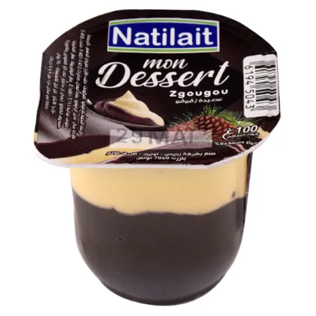 Crème dessert Zgougou NATILAIT 100 g