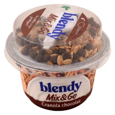 Yaourt Blendy - Mix & Go - Granola-Chocolat DELICE DANONE 150 g