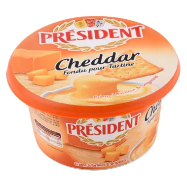 Crème à tartiner Cheddar PRESIDENT 150 g