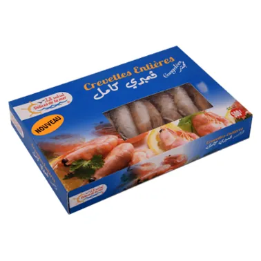 Crevettes entières DELICES DE LA MER 500 g