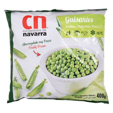 Petits pois surgelés CN NAVARRA 400 g