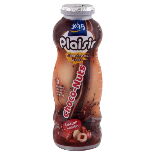 Crème dessert à boire Chocolat nuts PLAISIR 260 g