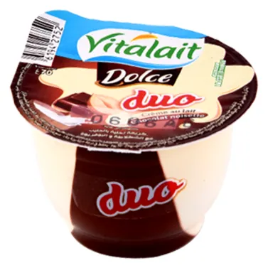 Crème dessert duo dolce VITALAIT 70 g