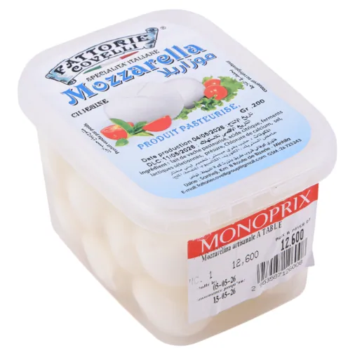Mozzarelina artisanale À TABLE 200 g