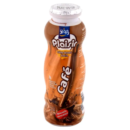Crème dessert à boire café PLAISIR 170 g
