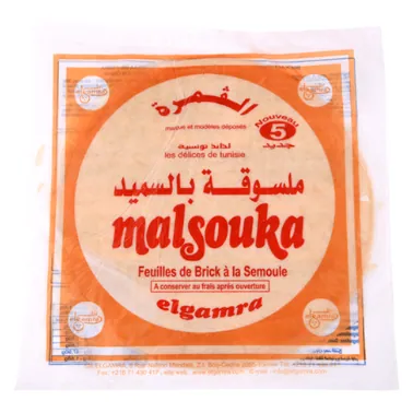 Malsouka semoule GAMRA 5 feuilles