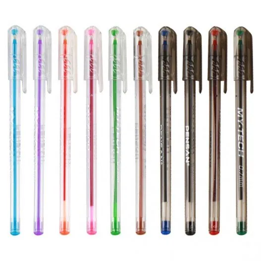 Pensan My-Tech — Pochette de 10 stylos à bille, pointe 0,7 mm