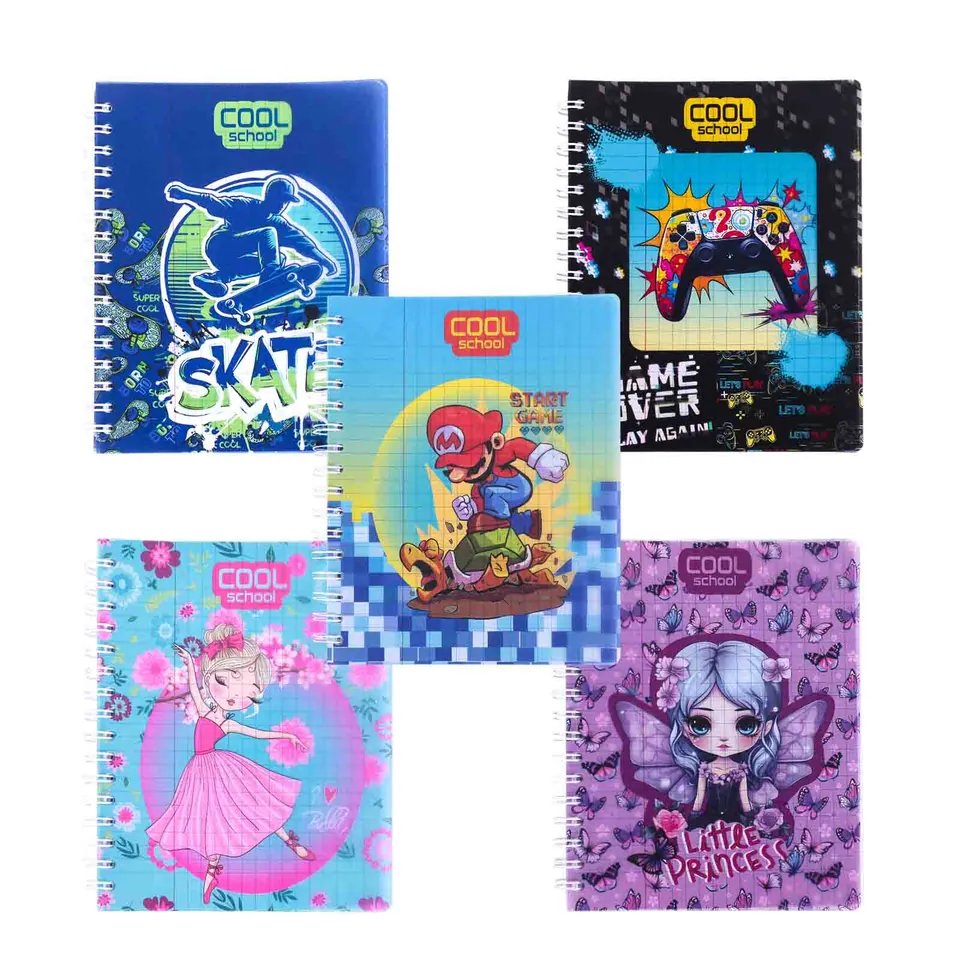 Cool School — Cahier à Spirale 300 Pages 70g