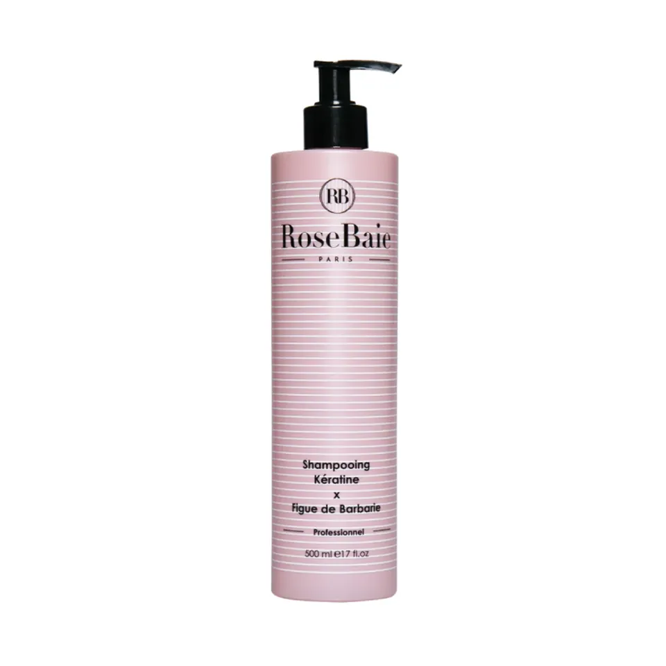 Rose Baie Shampoing Keratine Figue de Barbarie 500 ml