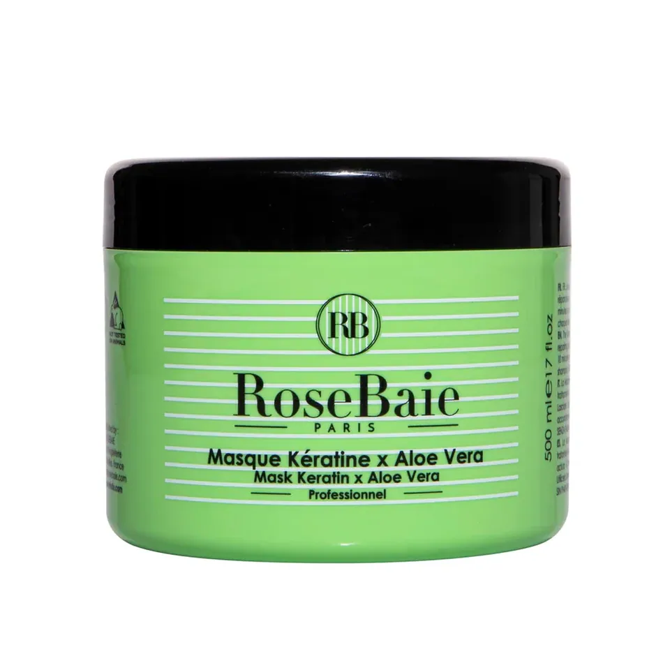 Rose Baie Mask Keratine Aloe Vera 500 ml