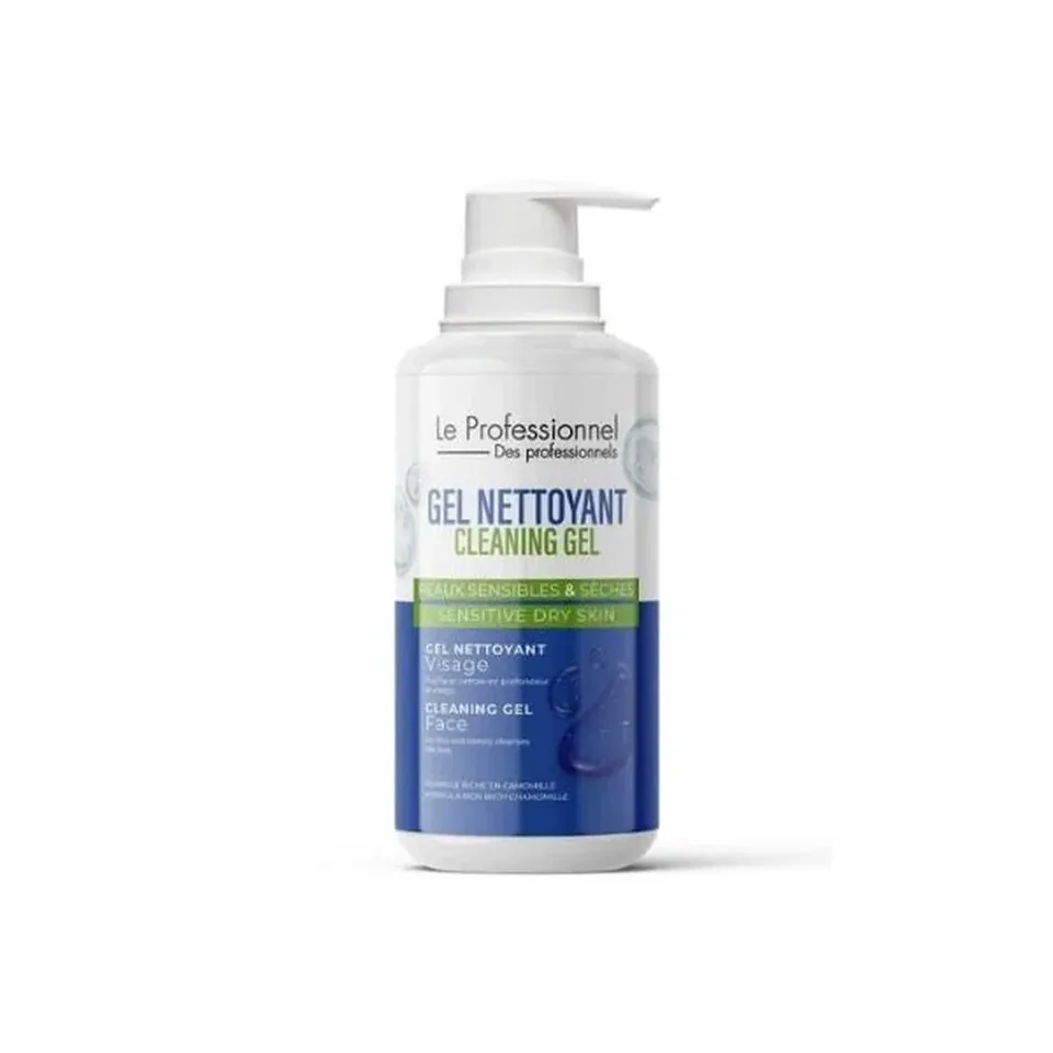 LE PROFESSIONNEL Gel Nettoyant Visage Peaux Seche 500 ml