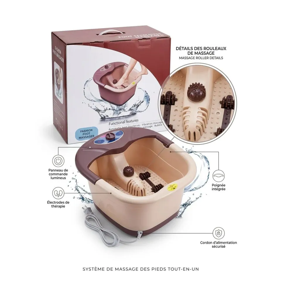 Bain de Pied&massage JH-2010 500 W