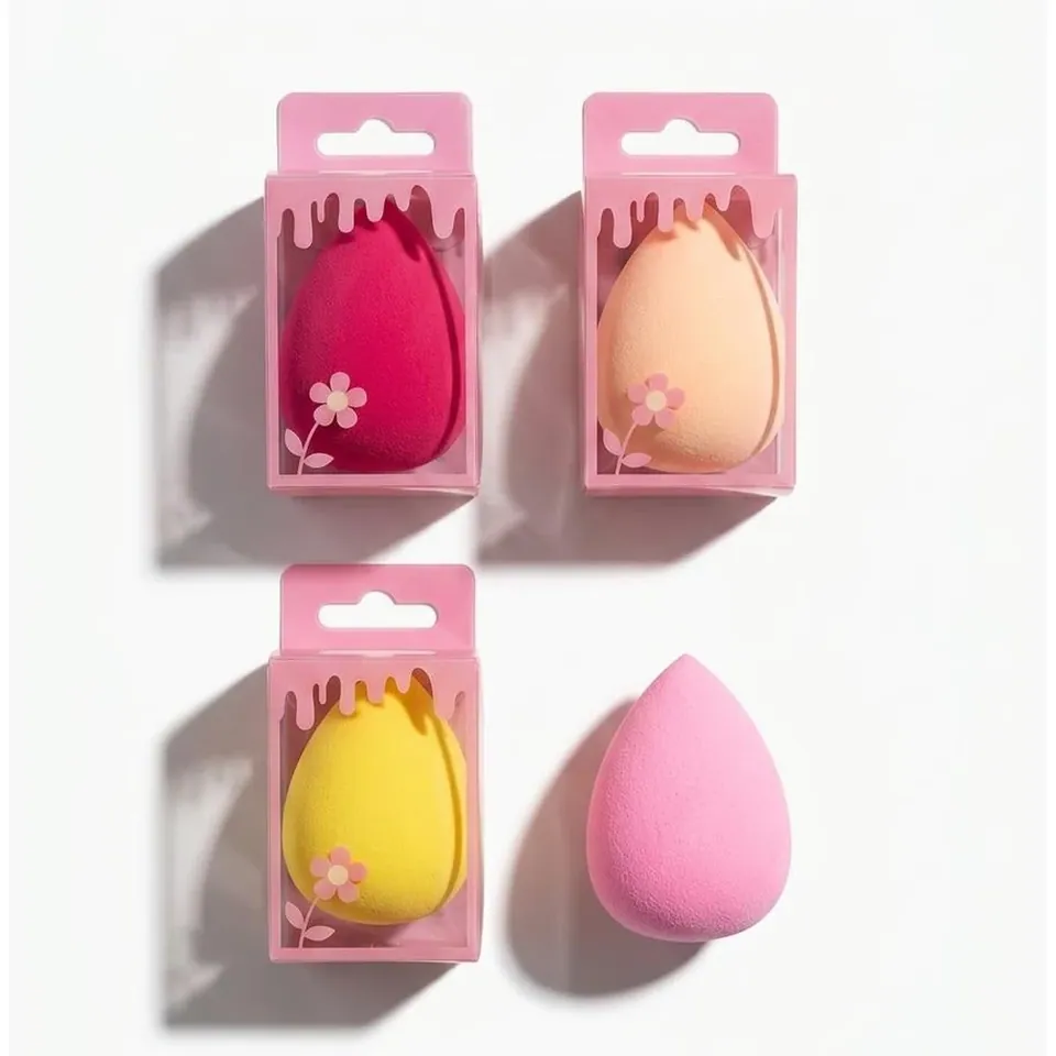 Eponge de Maquillage Blender en Forme de Goutte