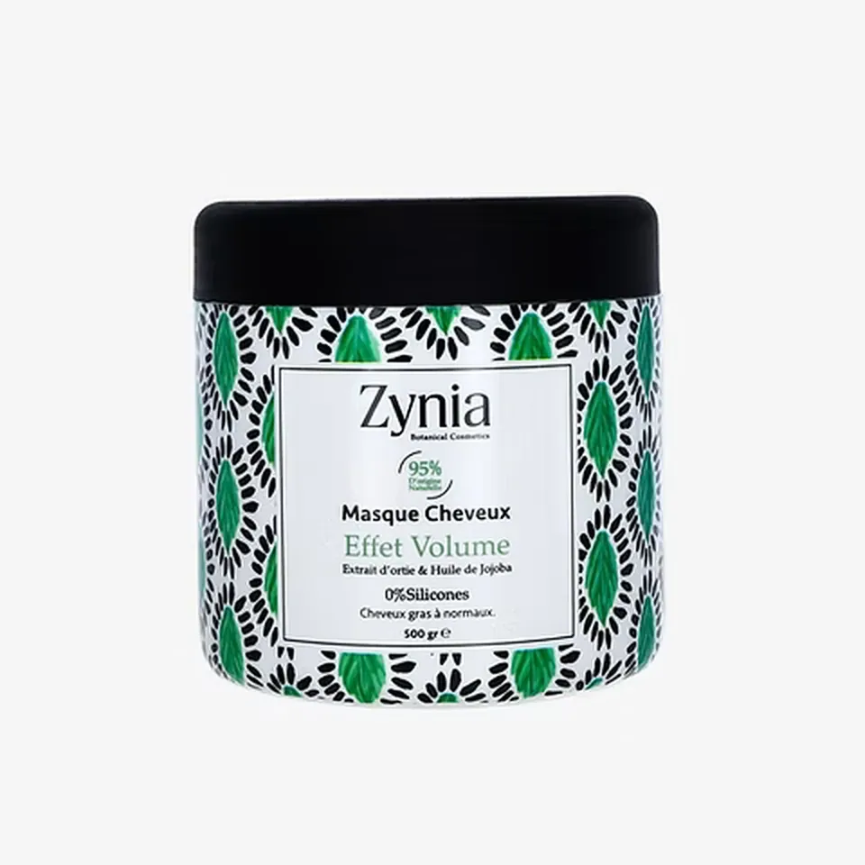 Zynia Masque Cheveux Effet Volume 500 g