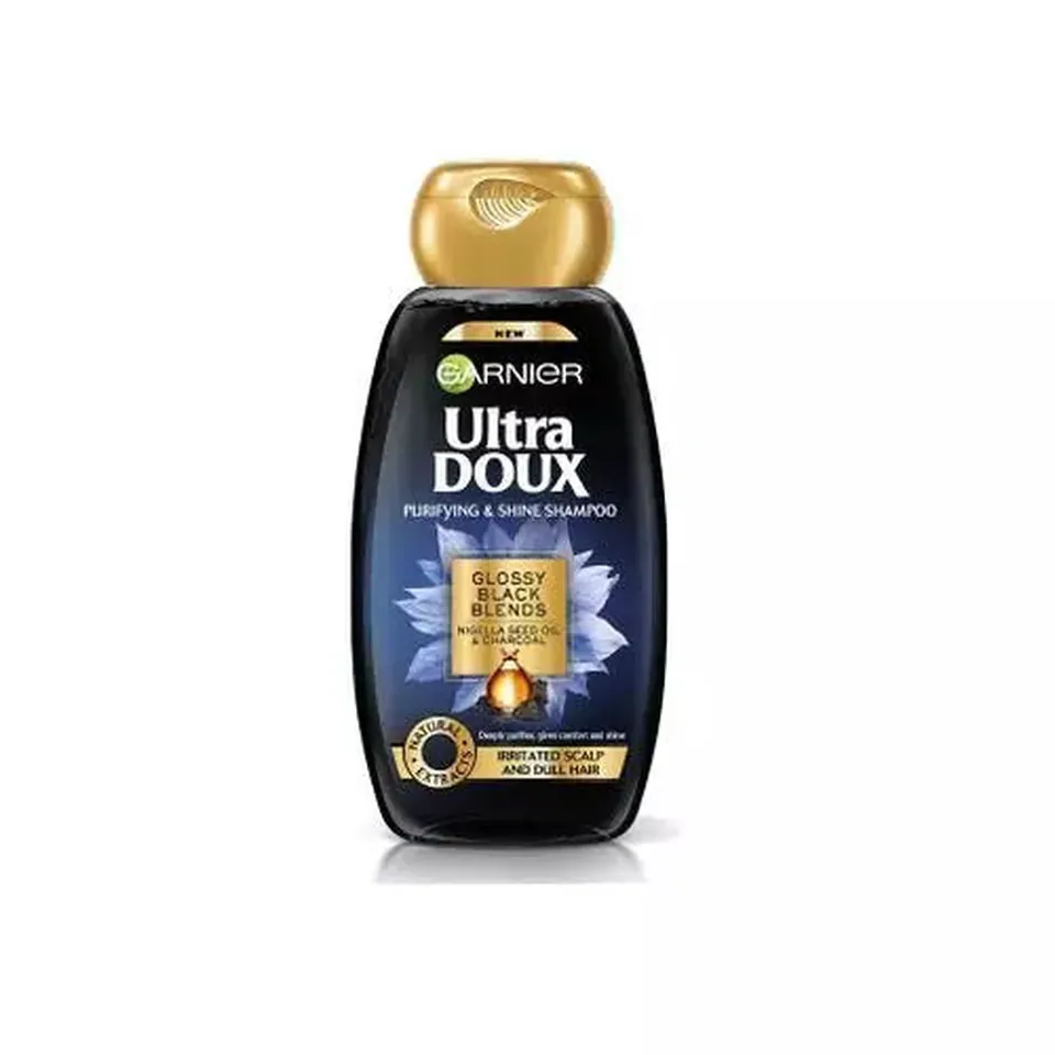 Ultra Doux Shampoing Charbon Noir et Huile de Nigelle 400 ml