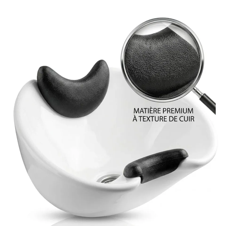 Repose-nuque en Silicone pour Bac a Shampoing