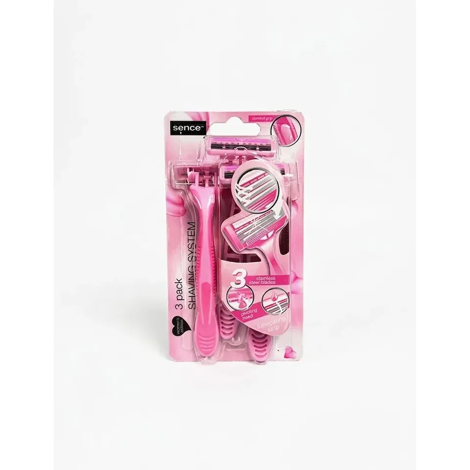 SENCE Rasoir Jetables Femme 3PCS