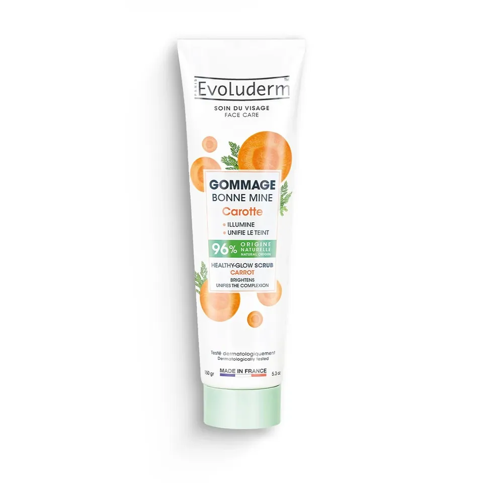 Evoluderm Gommage Visage Carotte 150 ml