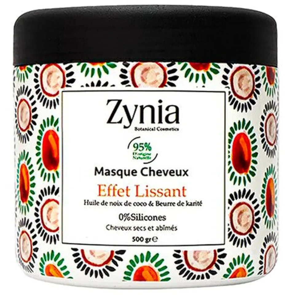 Zynia Masque Cheveux Naturel Karite Coco 500 ml