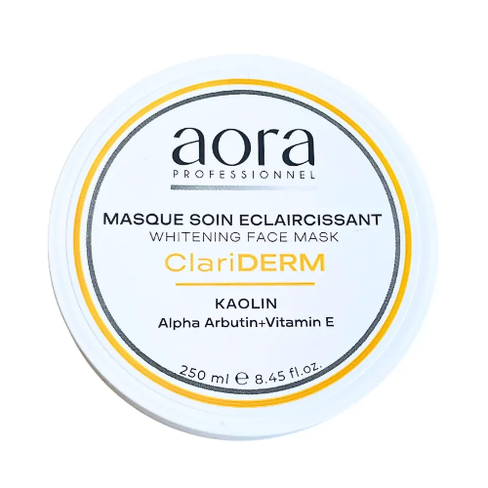 AORA Clariderm Masque Soin Eclaircissant 250 ml