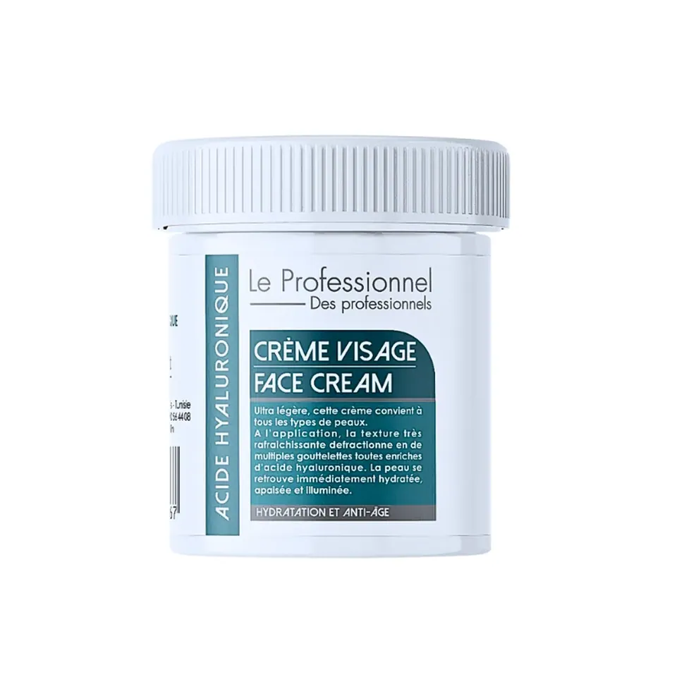 LE PROFESSIONNEL Creme Visage Acide Hyaluronique 250 ml