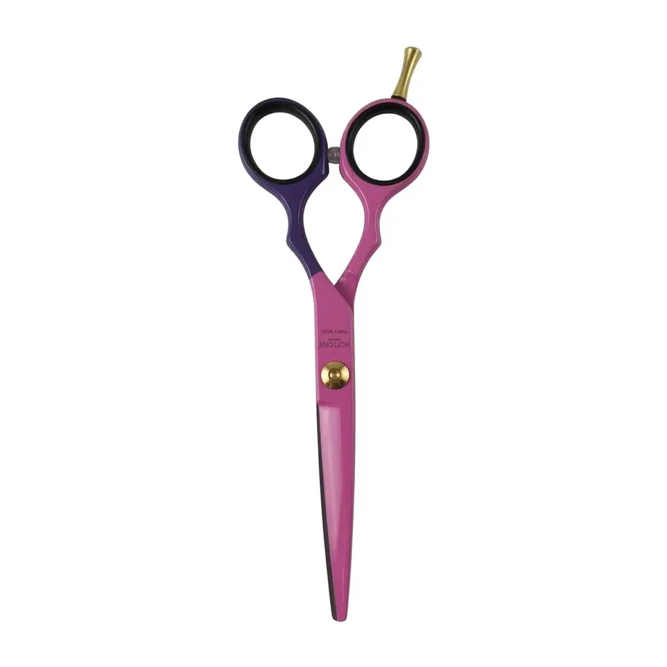 Henbor Prof Ciseau a Cheveux Rose et Violet 6 Inox 782p/6