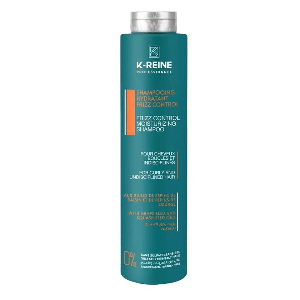K-reine Shampoing Hydratant Anti-frizz Anti-statique 500 ml
