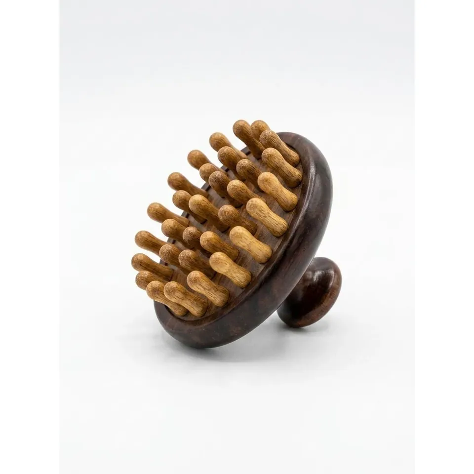 Brosse Maderotherapie en Bois Naturel