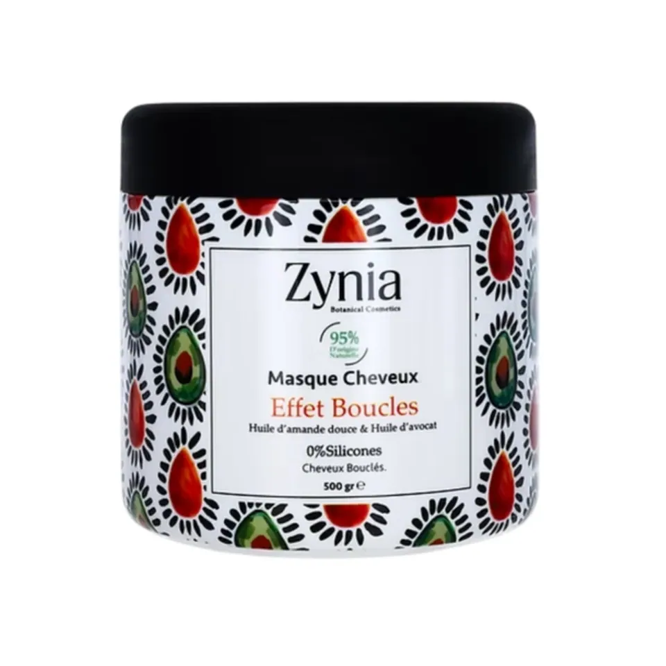 Zynia Masque Cheveux Effet Boucles 500 g