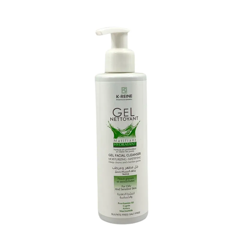 K-reine Gel Nettoyant Matifiant Hydratant