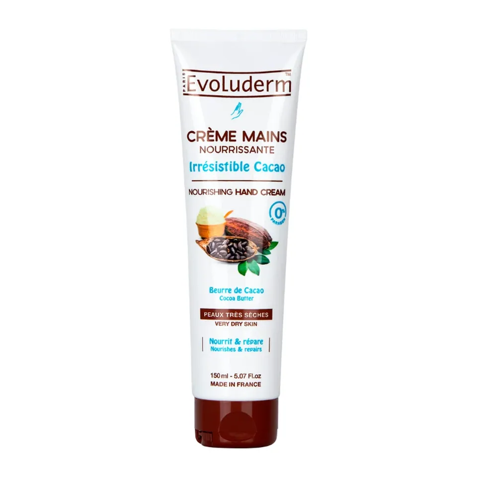Evoluderm Creme Mains Hydratante Cacao 150 ml