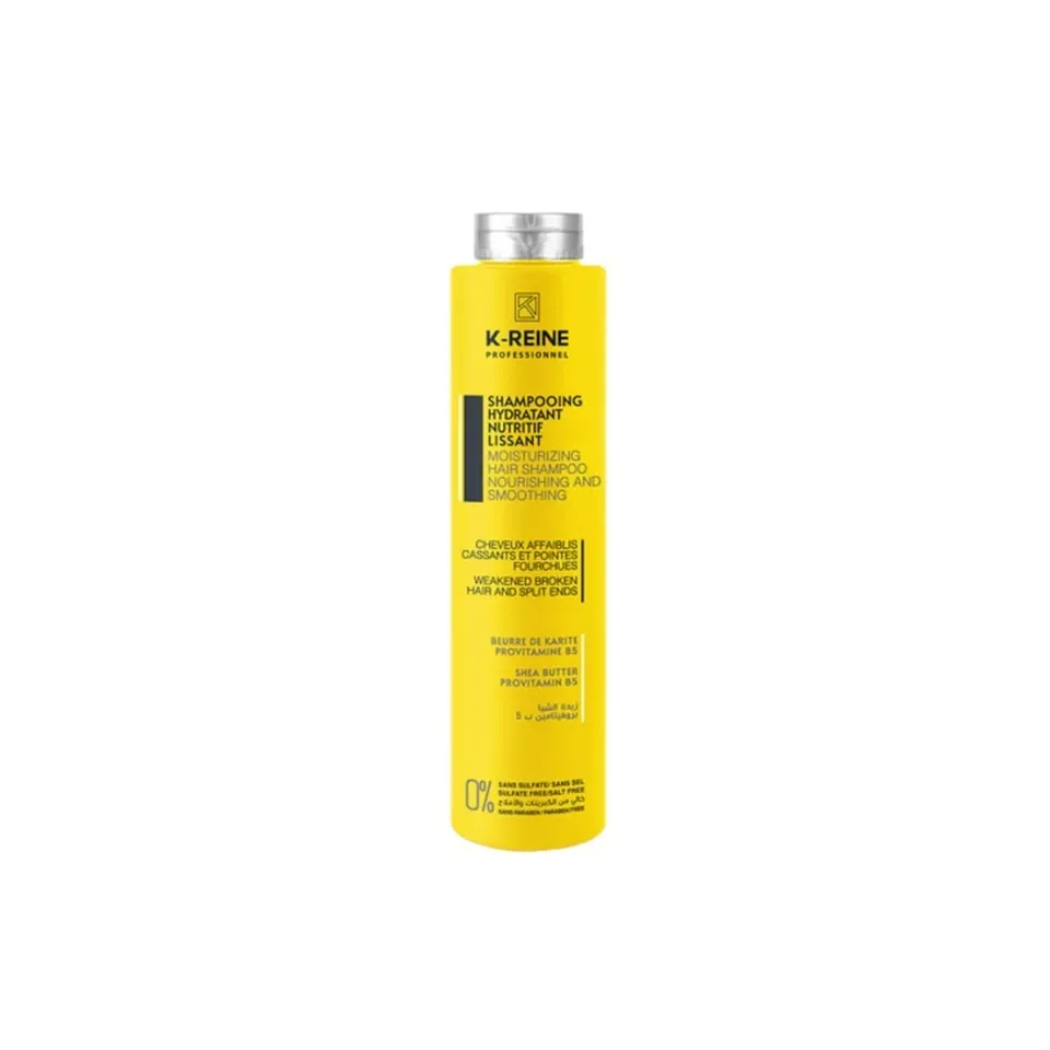 K-reine Shampoing Hydratant Nutritif Lissant sans Sulfate 500 ml