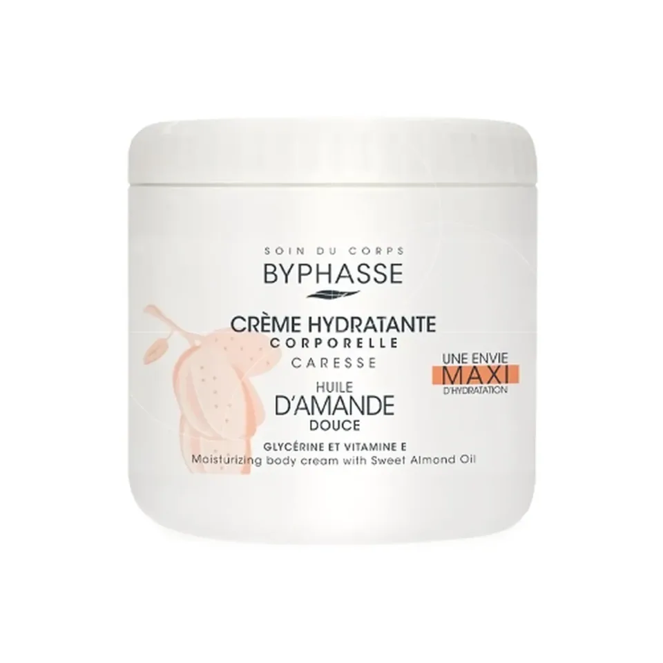 Byphasse Creme Hydratante Corporelle Huile Amande 500 ml