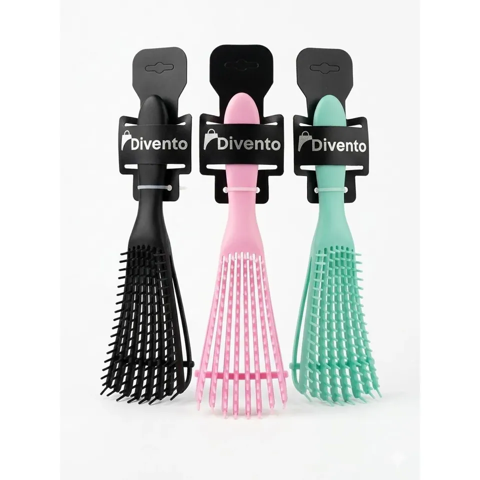 Brosse Demelante Ventilee pour Cheveux Boucles