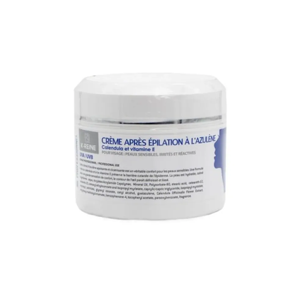 K-reine Creme Apres Epilation pour Visage a L'azulene 450 ml
