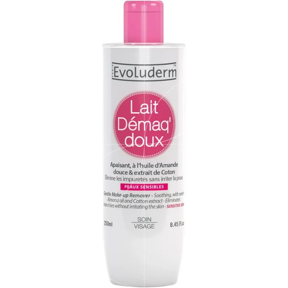 Evoluderm Lait Demaquillant Peaux Sensibles 250 ml