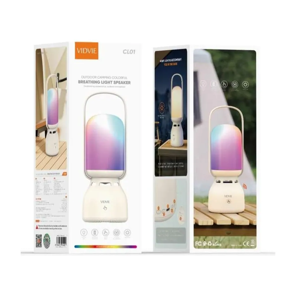 VIDVIE Enceinte Bluetooth lanterne lumineuse CL01