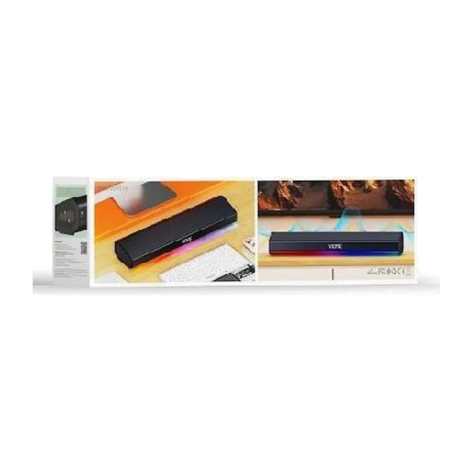 VIDVIE Barre de son Bluetooth RGB SP928