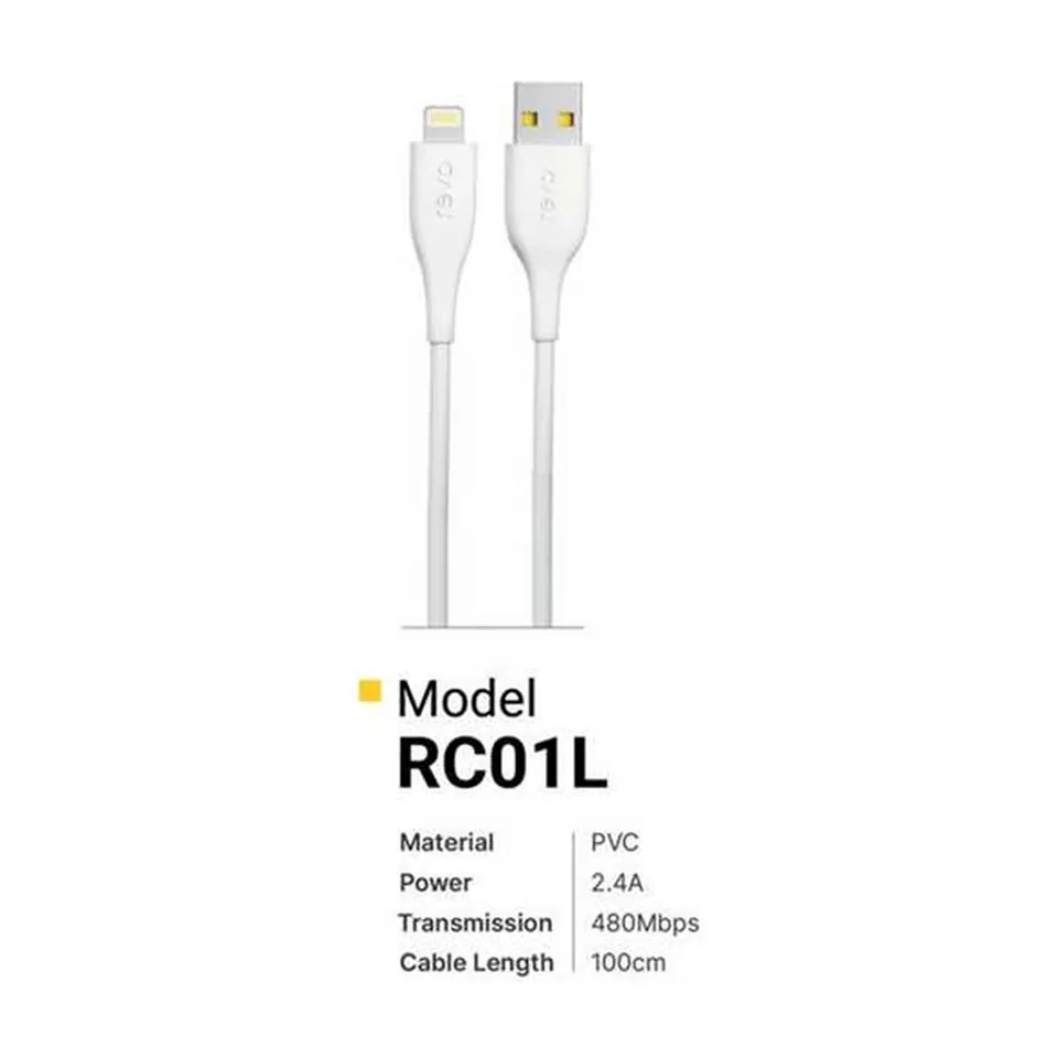 Revo Câble Lightning RC01L – PVC 2 A