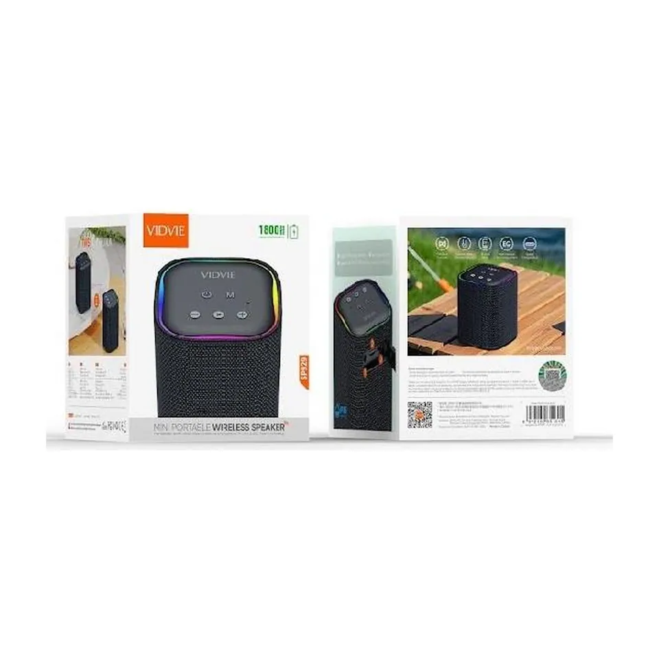 VIDVIE Mini enceinte Bluetooth portable SP929