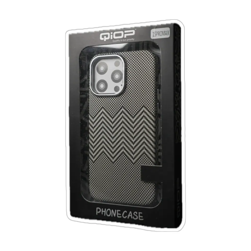 QiOP Coque Full Kevlar pour iPhone