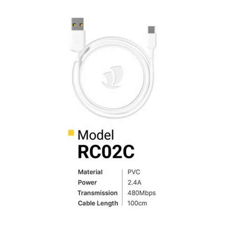 Revo Câble USB-C RC02C – PVC 2,4 A