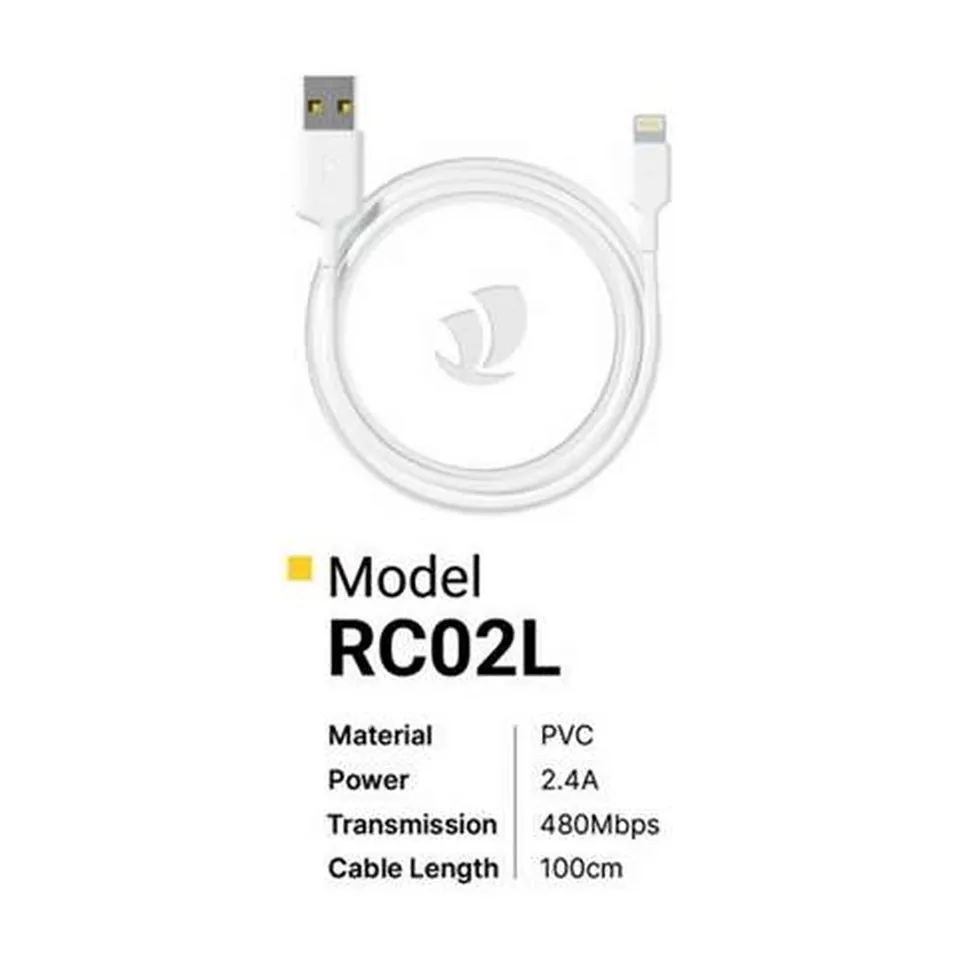 Revo Câble Lightning RC02L – PVC 2,4 A